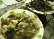 Stir-fried Tuna With Gingered Vegetables